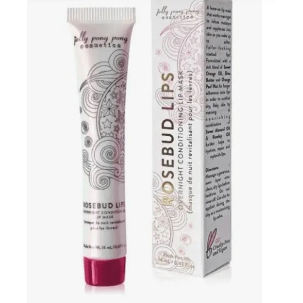 5/$20 JELLY PING PONG Rosebud Lip Overnight Conditioning Lip‎ Mask Care Balm
